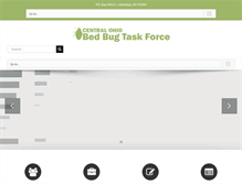 Tablet Screenshot of centralohiobedbugs.org